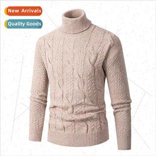 warm turtleneck fall bottoming winter men 2023 sweater