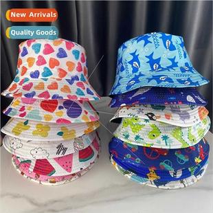 summer outing thin Children brim hat large anima sun