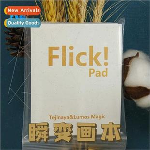 Flick Pad Transming Flash Notebook Sticky Note Mind Close Up