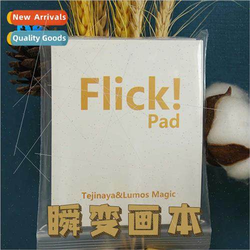 Flick Pad Transming Flash Notebook Sticky Note Mind Close Up