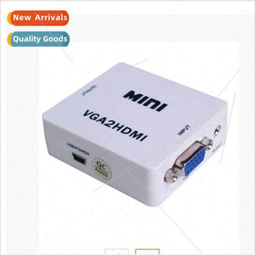 VGA TO HDMI Mini HD Converter 1080P VGA to HDMI Converter Bo