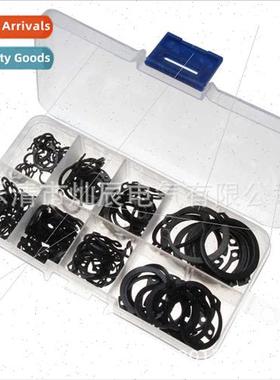 160PCS Black Circlip Retaining Ring Pin Boxed C-Shaft Circli