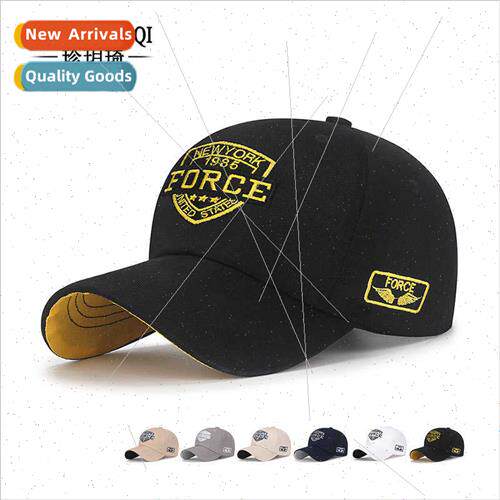 Spring summer new soft top cotton baseball cap youth set fas