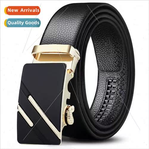 Belt men automatic buckle men youth belt scratch-resistant l