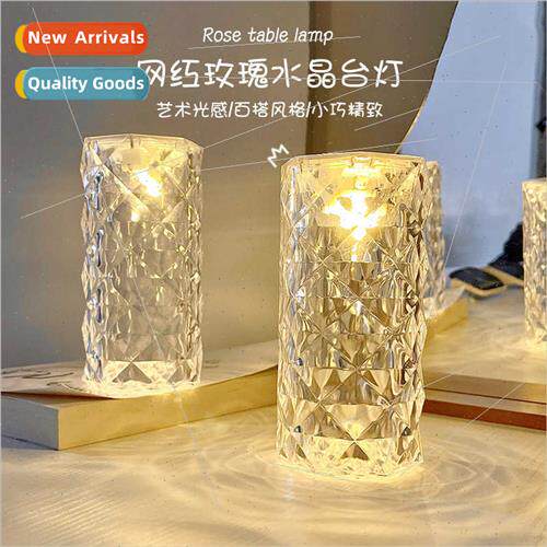 Ins crystal night light led rose ambient light warm light be