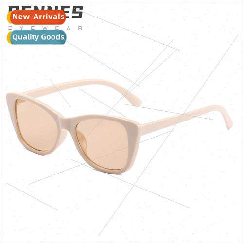new Europe fashion cat eye sunglasses set shooting sunglasse