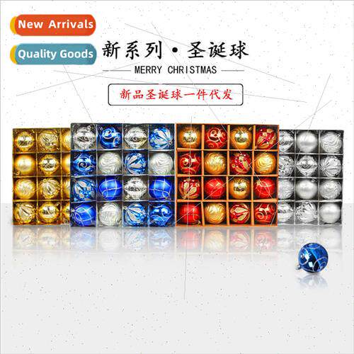 Christmas decoration ball hanging creative diy set painted h