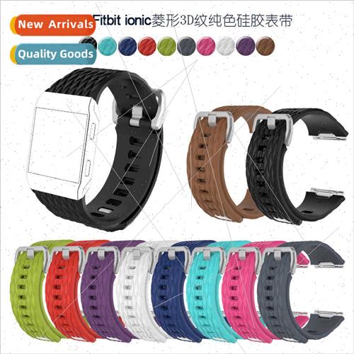 Replacement Wristb适用Fitbit ionic Smart Sports Watch with D