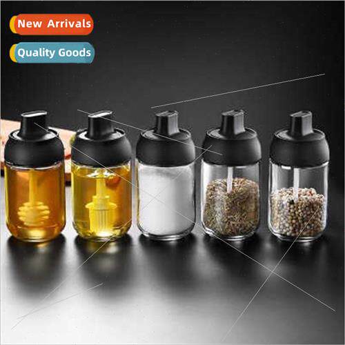 New wh labels moisture-prolid spoon all-in-one seasoning jar