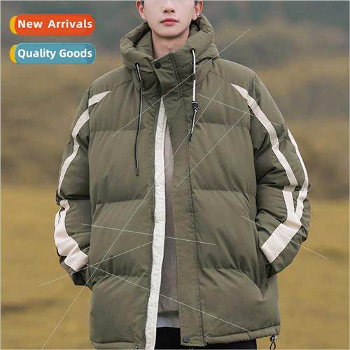 cotton jacket men winter tide thickened hundred warm down co
