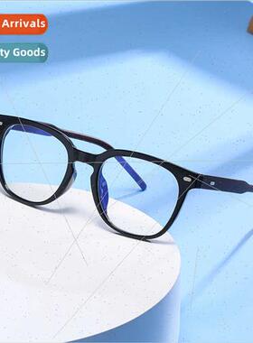 wood grain legs TR90 glasses men women wear anti-blue light
