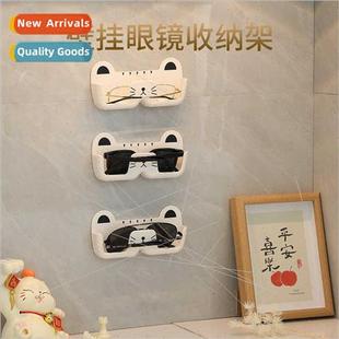 Eyeglasses organizer bathroom bedside anti-pressure wall-mou
