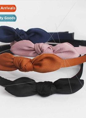 fall winter corduroy small ear hair band 2017 new female swe