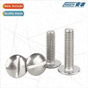 flat large head screws round 304 oversized Slotted