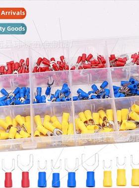 280pcs Brass U-Shape Copper Nose Fork Wiring Cold Pressed Te