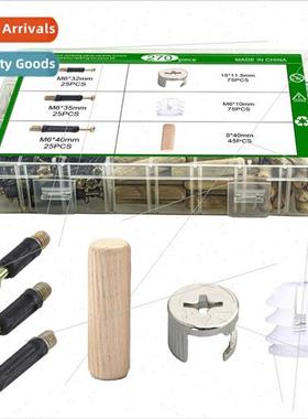 270pcs iron three-in-one connectors closet furnure disassemb