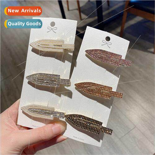 Non-marking hair clips female side summer side clip new a wo