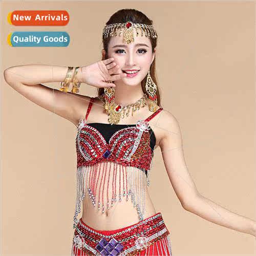 New belly dance tops permance clothing Indian dance bra tops