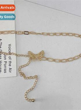 Waist Chain Women mple Hundred Dress Golden Square Connectio