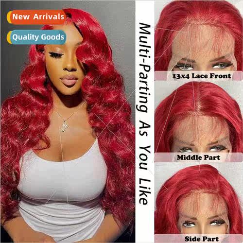 Europe Wigs Center Parted Multicolor Long Curly Hair Water W