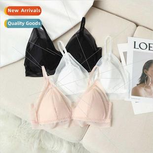 Teenage silk bra summer light Japan -steel ring underwear mu