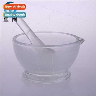mortar medicine pestle Chinese Bow 150mm Glass