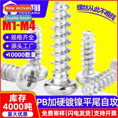 PB hardened nickel plated Phillips round head flat end tappi