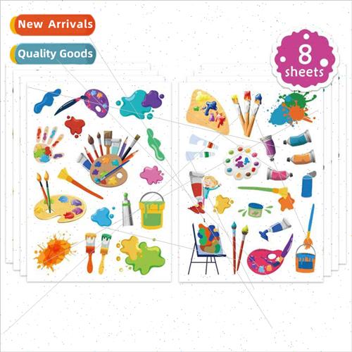 Childrens picture book paints watercolor elements handbook s