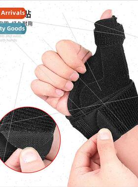 Sports wrist guards thumb bone sprain protection immobilizat
