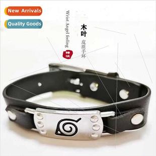 Bracelet Rebel Leather Brac Naruto nja Anime Kiba