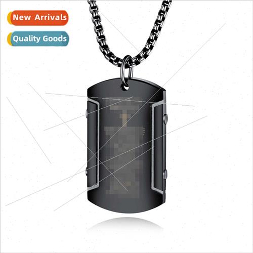 Europe Fashion Trend Set Hip Hop Milary Necklace Vintage Sta