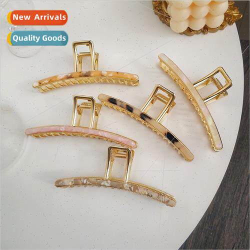 Hair clips female back head shark clip grip clip large hair