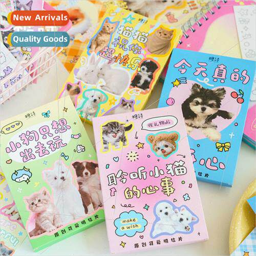 Love asure paradise boxed postcards cute cartoon birthday gi