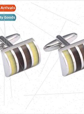 Colorblocked cat eye stone cufflinks cufflinks dress cufflin