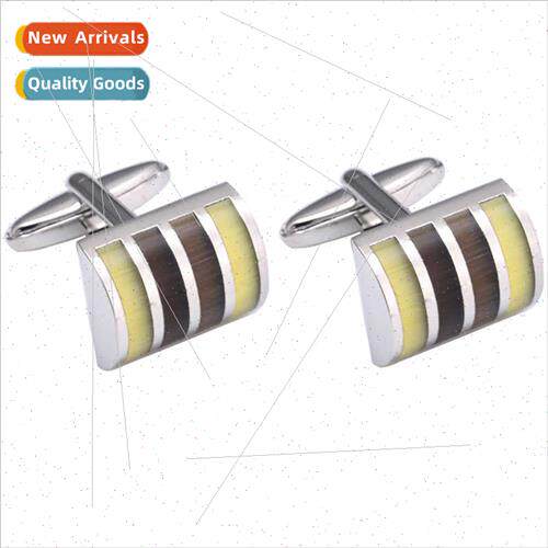 Colorblocked cat eye stone cufflinks cufflinks dress cufflin