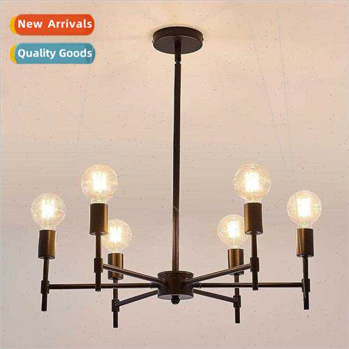 American chandelier eaby retro bedroom light simple home liv