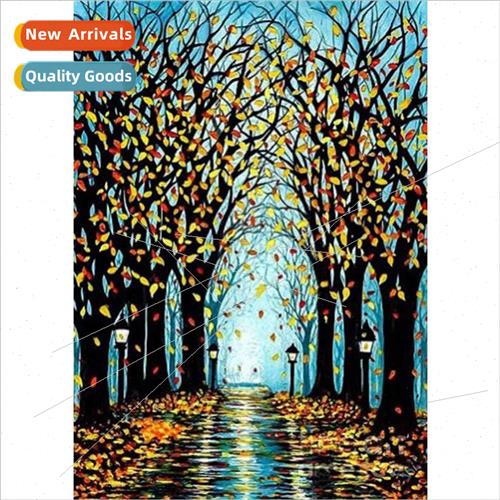 New living room handmade paste diamond full diamond cross st
