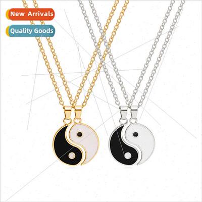 yin yang jewelry taiji gossip necklace retro classical ethni