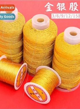 Braided gold wire strings bodhi handmade threading beads cot