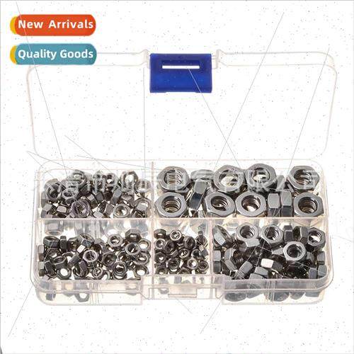 230PCS Stainless Screws & Nuts Assortment Set Hexagon Socket