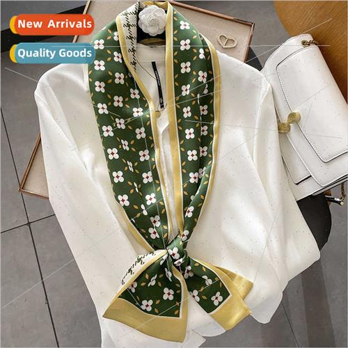 Spring rustic Korean  double-sided two-color small flowers d