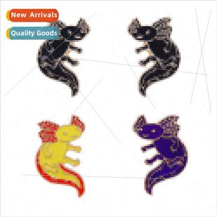 Salamander Brooch Cute Aquatic Creature Pins Bag Accessories