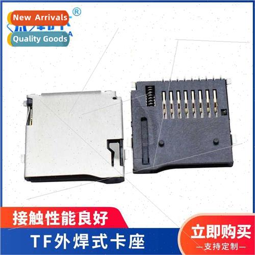 -ejecting TF External Soldering Card Holder Memory Card Hold