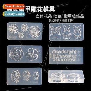molds silicone high translucent suppl Nail nail art