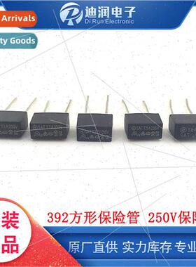 Black 392 Square Fuse 250V Fuse Slow Blow T500mA 1A2A3.15A5A