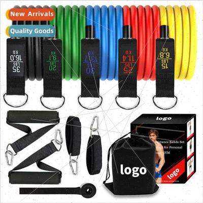 11PCS set tension rope multifunctional tensioner TPE resista