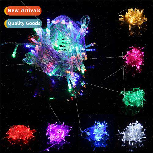 led colorful lights seven colorful lights string Christmas l
