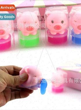 Spovom toys snot glue vom slime pinch vom egg liquid pig bab
