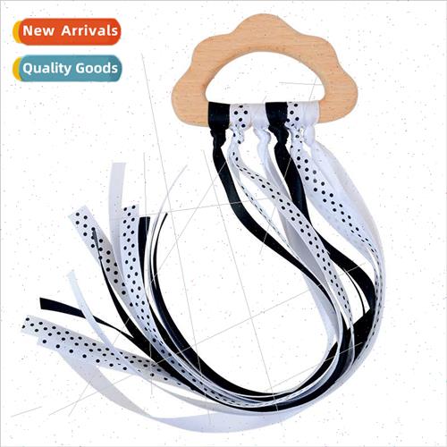 Early Learning Toys HGrip Toys Clouds Satin Beechwood Teethe