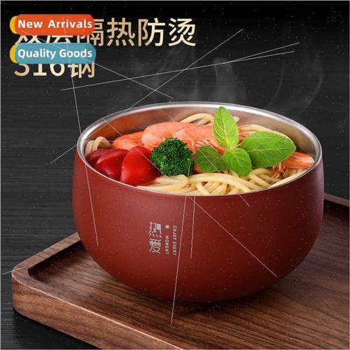 316 Noodle Bowl Stainless Steel Bowl Japan Cutlery Soup Bowl